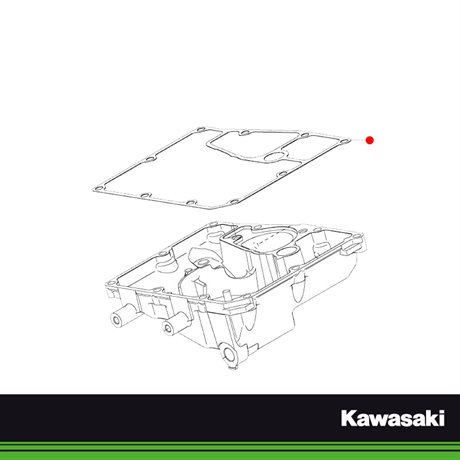 Kawasaki Original GASKET,OIL PAN