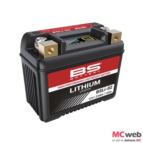 BS Battery BSLI-02 Lithiumbatteri