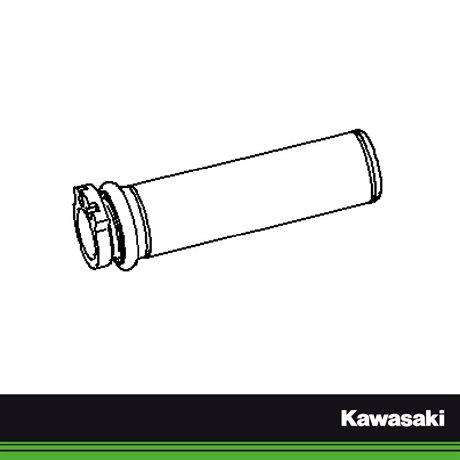 Kawasaki original gashandtag