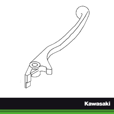Kawasaki Original Bromshandtag