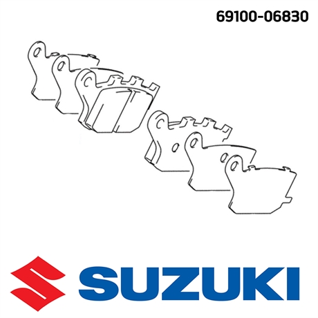 Suzuki Original bromsbelägg bak
