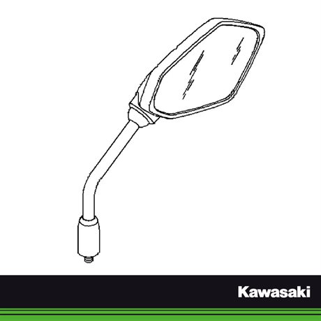 Kawasaki original backspegel