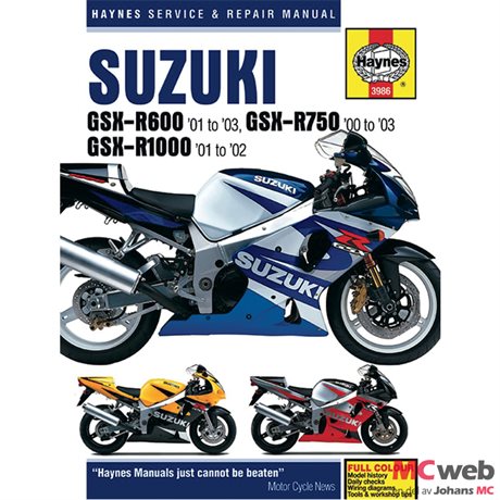 Suzuki - GSX-R600, 750, 1000