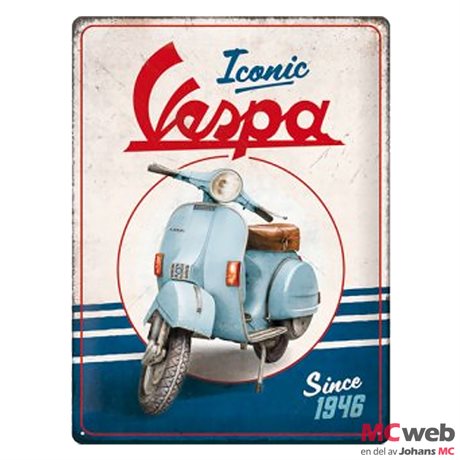 Vespa - Iconic since 1946 30X40cm