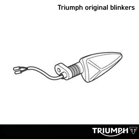 Triumph original blinkers