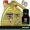 Kawasaki Servicekit | 5L Olja | Oljefilter | 2st Oljepluggsbrickor