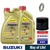 Suzuki Servicekit - 5L olja, oljefilter och oljebricka 14mm