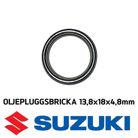 Suzuki Original oljepluggsbricka 13,8mm