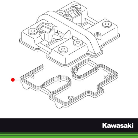 Kawasaki Original Packning Ventilkåpa