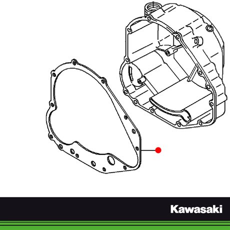 Kawasaki Original Packning Kopplingskåpa