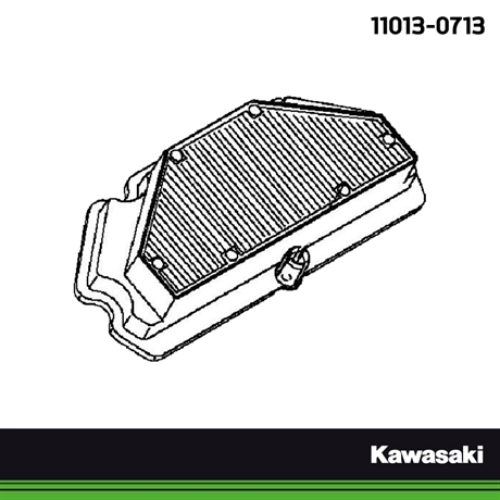 Kawasaki original luftfilter ER-6 12-16