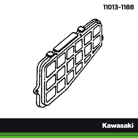 Kawasaki original luftfilter ZZ-R1100 90-92