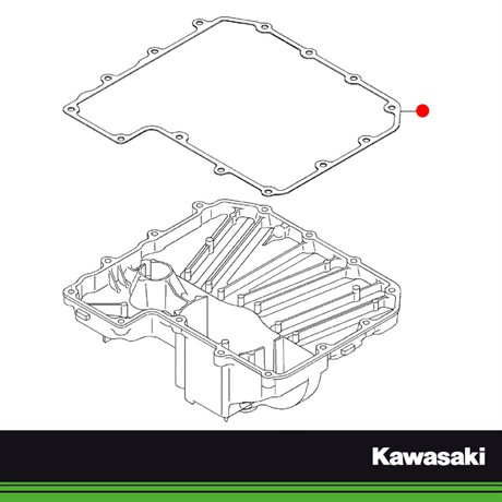 Kawasaki Original Packning Oljesump ZX-9R 98-03