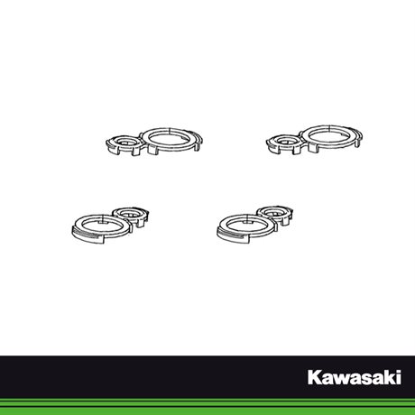 Kawasaki Original Packning Tändstift Ventilkåpa