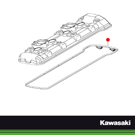 Kawasaki original packning ventilkåpa
