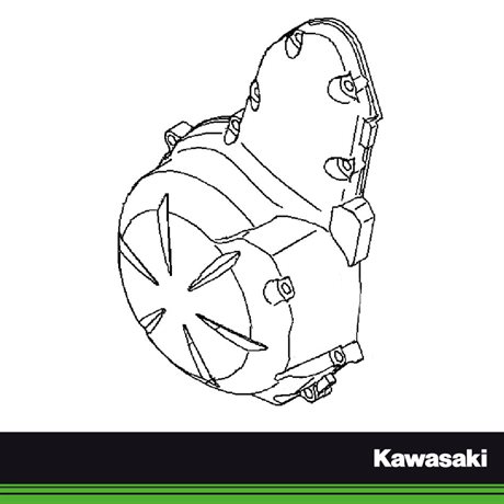 Kawasaki Original Generatorkåpa