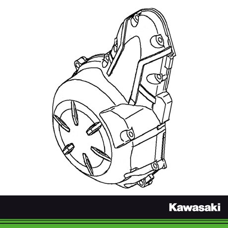 Kawasaki Original Generatorkåpa Z650 17-19