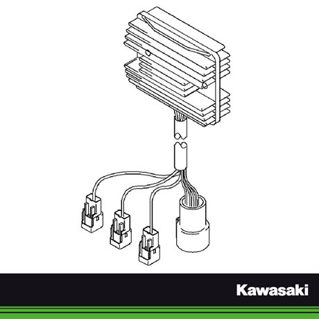 Kawasaki Original Regulator Voltage ZX-12R 02-06