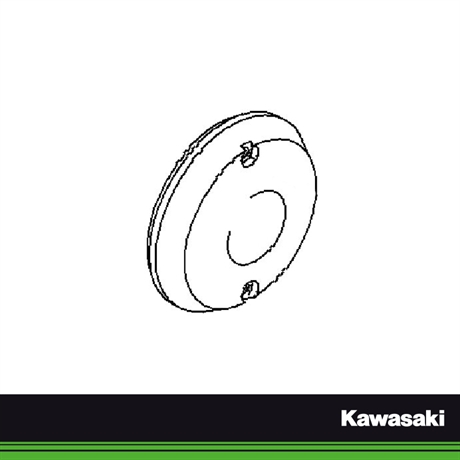 Kawasaki original blinkersglas