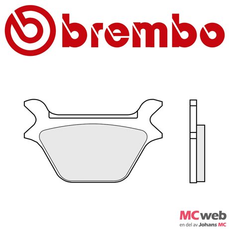 Brembo Bromsbelägg Carbon Ceramic bak