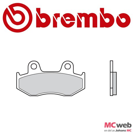 Brembo Bromsbelägg Carbon Ceramic fram/bak