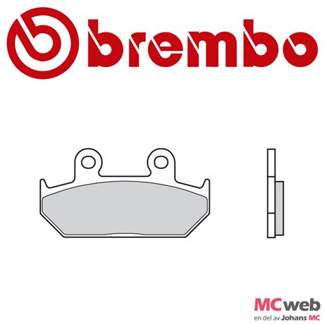 BREMBO Honda Bromsbelägg Carbon Ceramic Fram