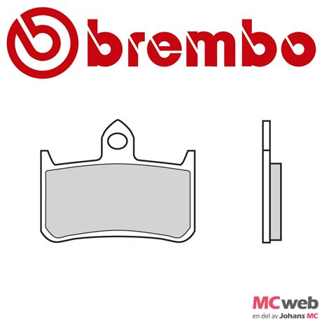 Brembo, Honda, Bromsbelägg Carbon Ceramic Fram