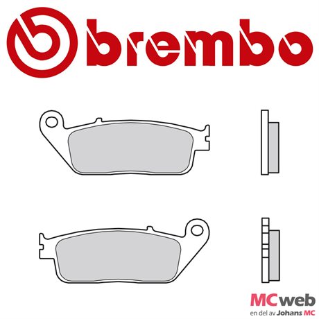 Brembo Honda Bromsbelägg Carbon Ceramic Fram