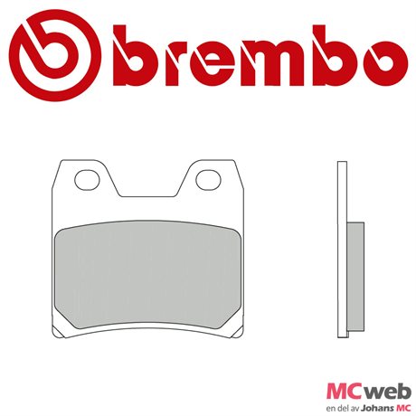 BREMBO Yamaha Bromsbelägg Sintered Road Bak