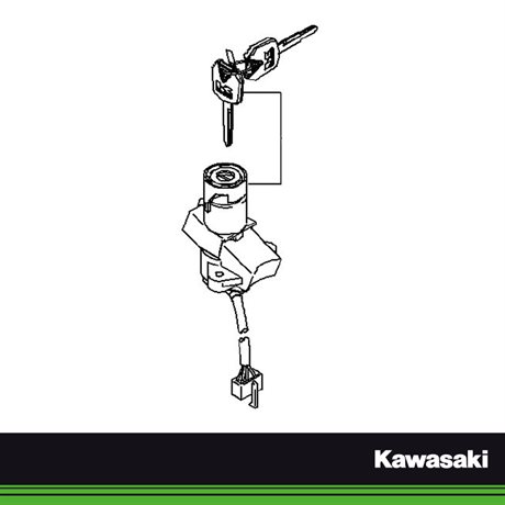 Kawasaki Original Tändningslås