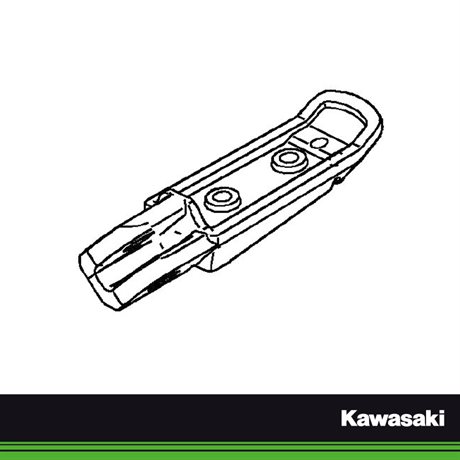 Kawasaki Original Fotpinne fram