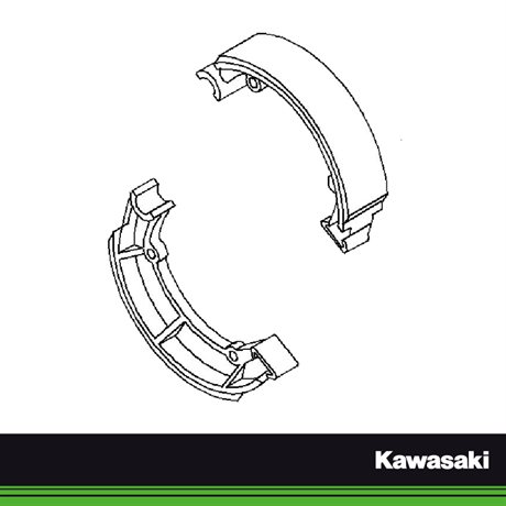 Kawasaki Original Bromsband bak W650