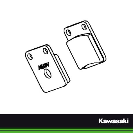 Kawasaki Original Bromsbelägg bak KLX230 20-