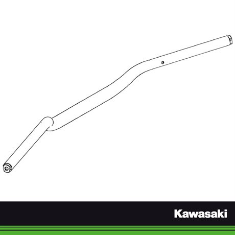 Kawasaki Original Svart Styre Fat Bar Z1000/R 14-20