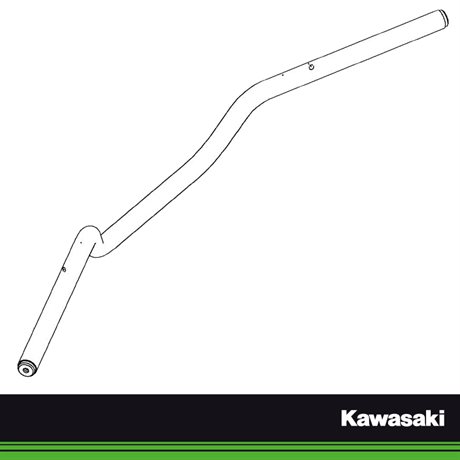Kawasaki Original Svart Styre Versys 650