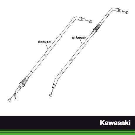 Kawasaki Original Gasvajer Versys 07-10
