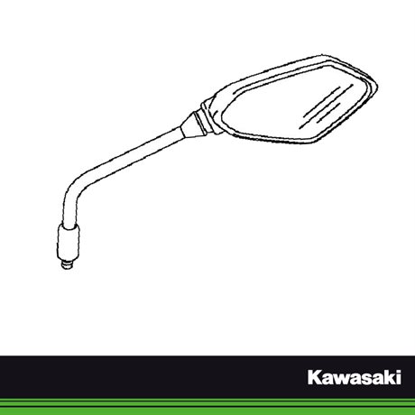 Kawasaki Original Backspegel