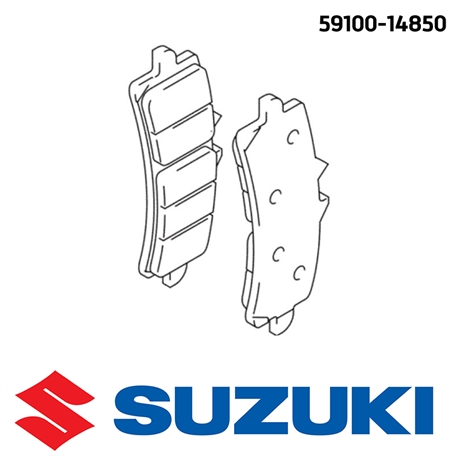 Suzuki Original bromsbelägg fram