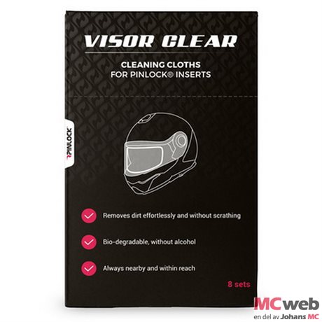 Pinlock Visor Clean 8-pack