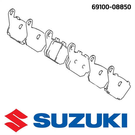 Suzuki Original bromsbelägg bak