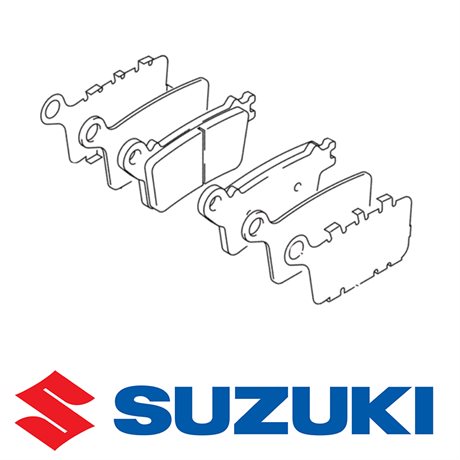 Suzuki original bromsbelägg bak GSX-R1000