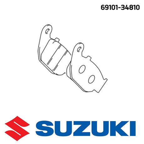Suzuki original bromsbelägg bak GSX-R/S125