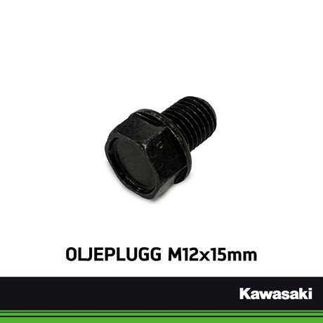 Kawasaki Original Oljeplugg M12x15mm