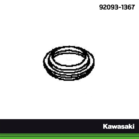 Kawasaki original dammtätning framgaffel