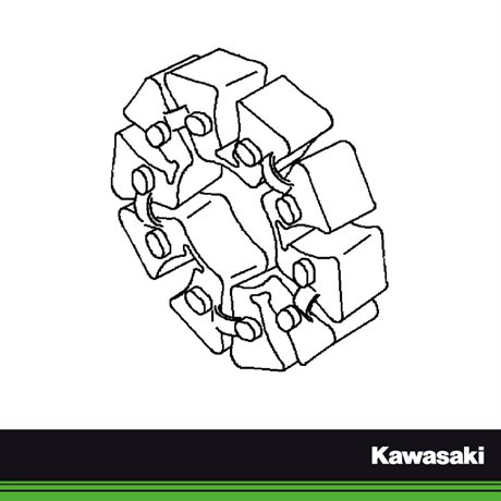 Kawasaki original Ryckutjämnare