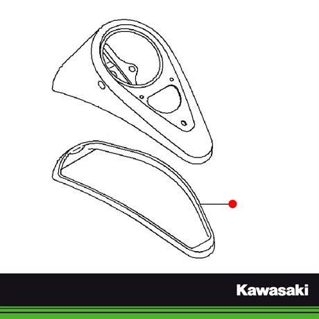 Kawasaki Original Gummipackning