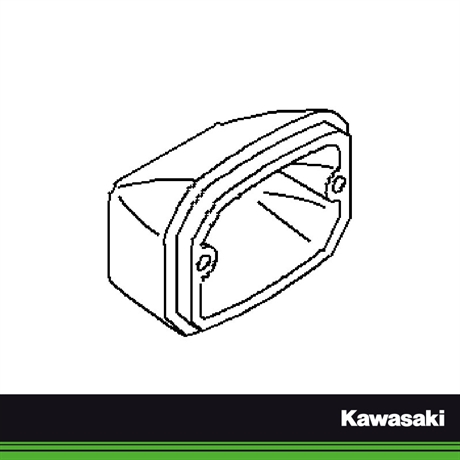 Kawasaki original blinkersglas