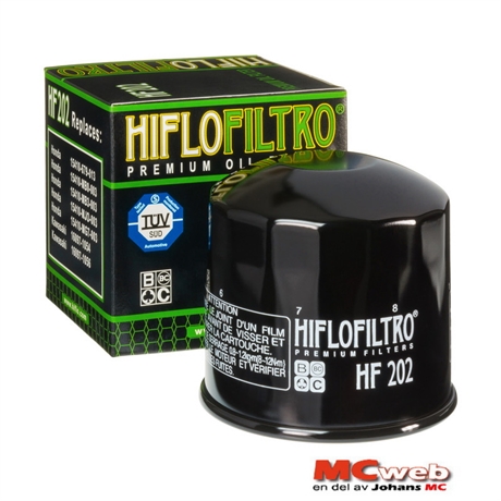 HiFlo oljefilter HF202