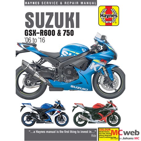 Suzuki - GSX-R600 & 750 06-16
