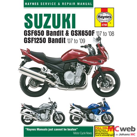 Suzuki GSF650 /1250/GSX650F